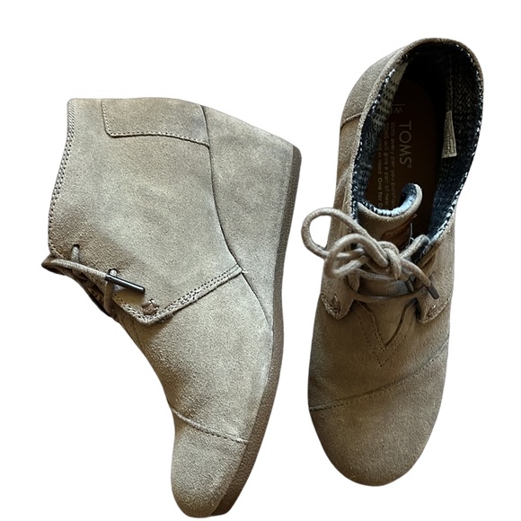 Toms Shoes - TOMS Wedge Heel Booties